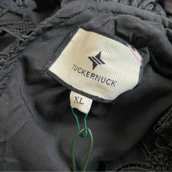 New with Tags!! Gorgeous! Tuckernuck Guipere Lace Black Daphne Dress- XLarge - Picture 11 of 12